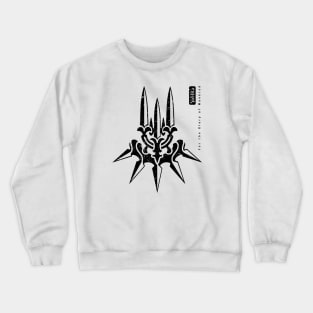 YoHRa Logo - For the Glory of Mankind Dark Crewneck Sweatshirt